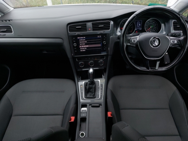 Volkswagen Golf 1.6 Tdi Match Dsg White #3