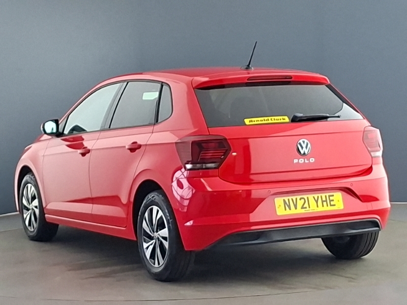 Volkswagen Polo 1.0 Tsi 95 Match Dsg Red #2