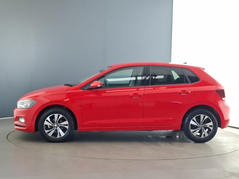 Volkswagen Polo 1.0 Tsi 95 Match Dsg Red #4