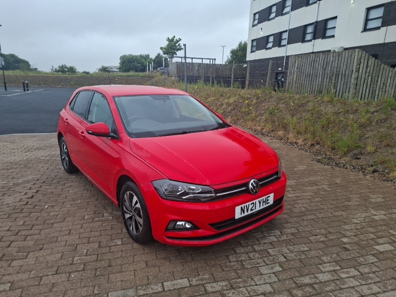 Volkswagen Polo 1.0 Tsi 95 Match Dsg Red