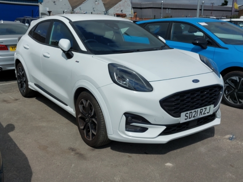 Ford Puma 1.0 Ecoboost Hybrid Mhev St-line X White