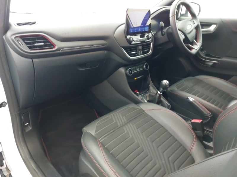 Ford Puma 1.0 Ecoboost Hybrid Mhev St-line X SD21RZJ White #5
