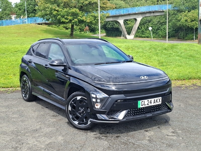 Hyundai Kona 160Kw N Line 65Kwh Black