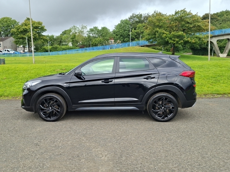 Hyundai Tucson Suv Blue #4