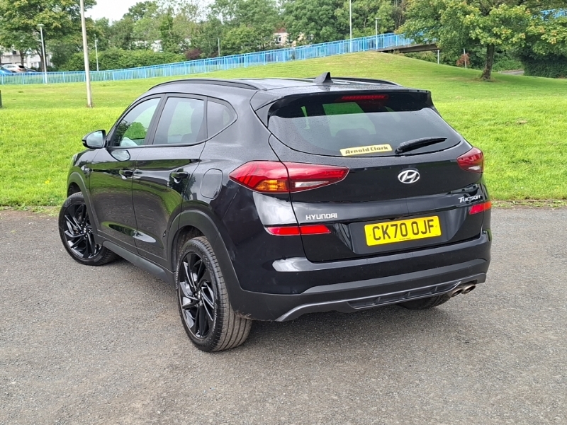 Hyundai Tucson Suv Blue #2