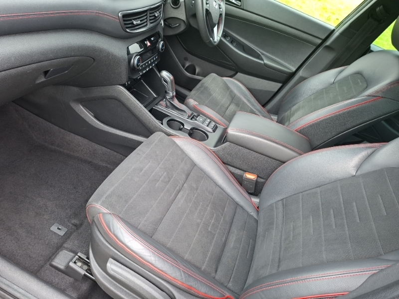 Hyundai Tucson Suv Blue #5