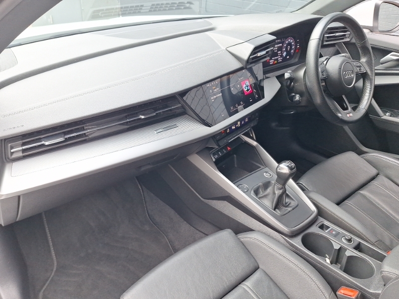 Audi A3 30 Tfsi S Line White #5