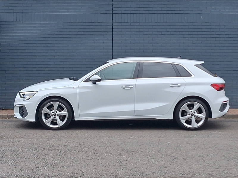 Audi A3 30 Tfsi S Line White #4