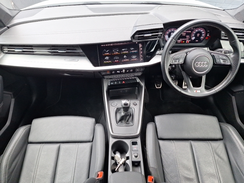Audi A3 30 Tfsi S Line White #3