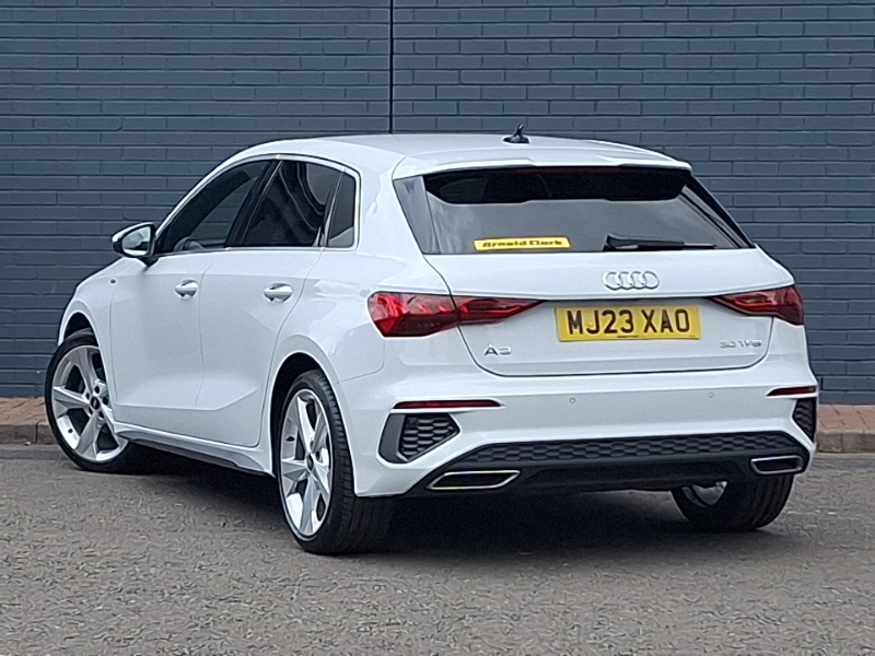 Audi A3 30 Tfsi S Line White #2