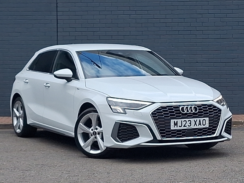 Audi A3 30 Tfsi S Line White