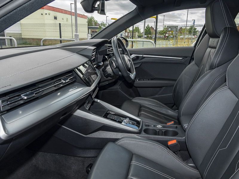 Audi A3 35 Tfsi Black Edition S Tronic Grey #5