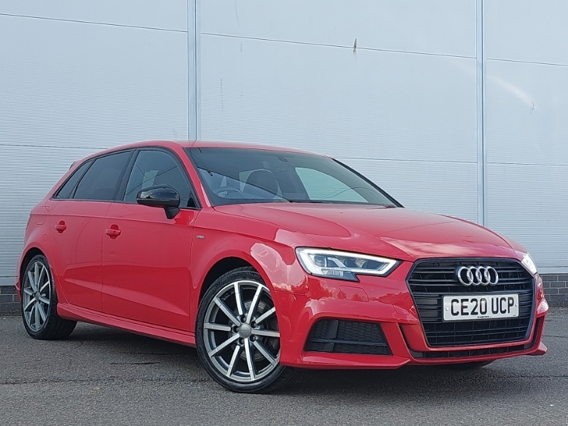 Audi A3 35 Tdi Black Edition S Tronic Red