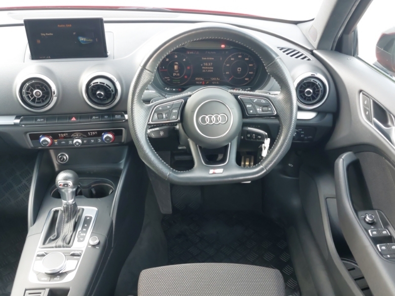 Audi A3 S3 Sportback Tfsi Black Edition Quattro S-a White #8