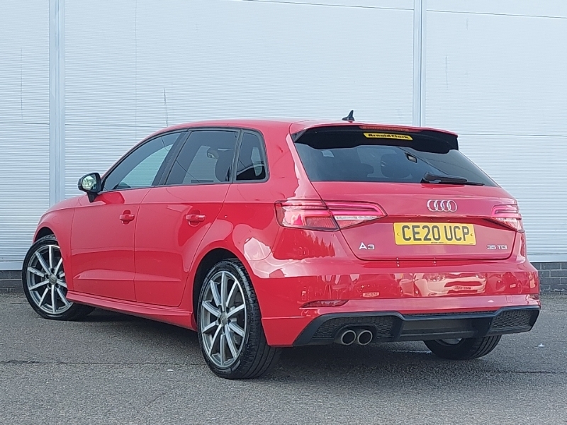Audi A3 35 Tdi Black Edition S Tronic Red #2