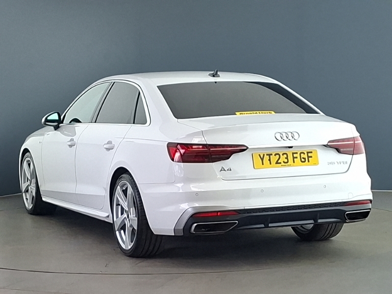 Audi A4 35 Tfsi S Line S Tronic Comfortsound White #2