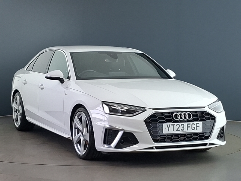 Audi A4 35 Tfsi S Line S Tronic Comfortsound White