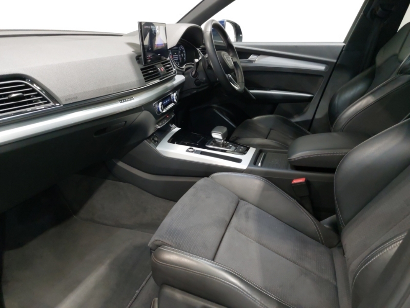 Audi Q5 45 Tfsi Quattro S Line S Tronic KW70YCD Blue #5