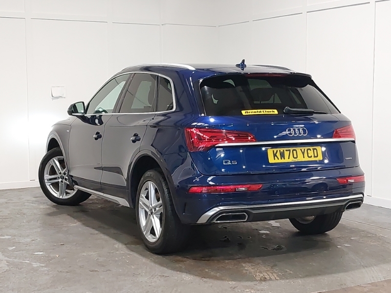 Audi Q5 45 Tfsi Quattro S Line S Tronic KW70YCD Blue #2