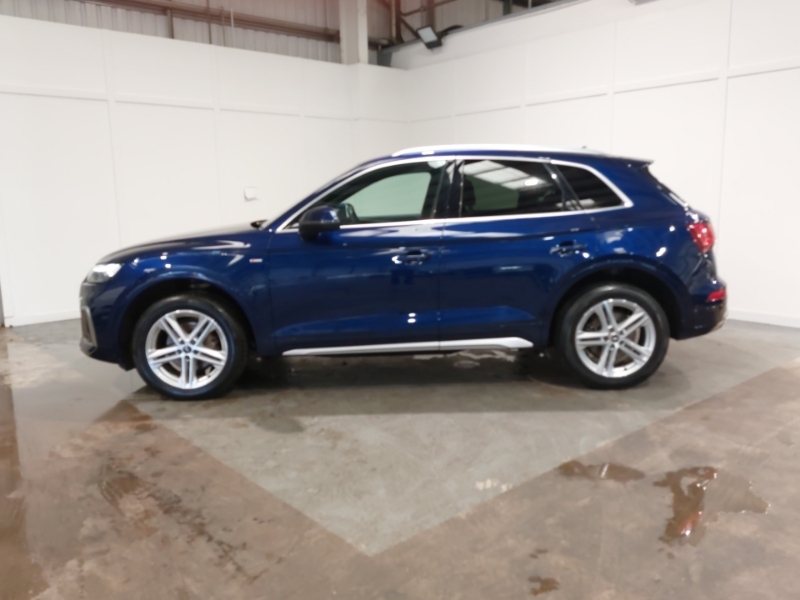 Audi Q5 45 Tfsi Quattro S Line S Tronic KW70YCD Blue #4