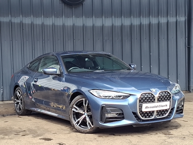 BMW 4 Series 420D Mht M Sport Step Blue