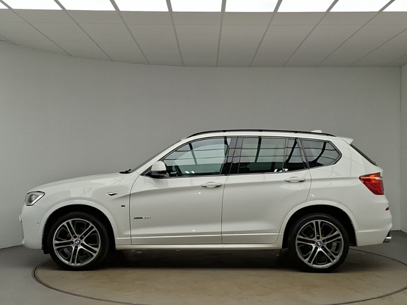 BMW X3 Xdrive30d M Sport Step White #4