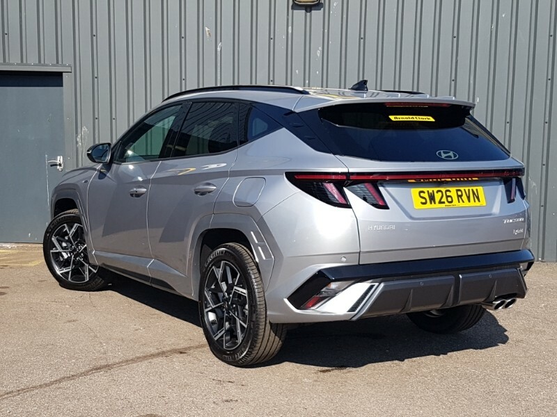 Hyundai Tucson 1.6T 239 Hybrid N Line Edition Silver #2