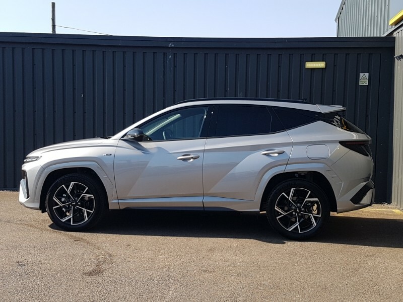 Hyundai Tucson 1.6T 239 Hybrid N Line Edition Silver #4