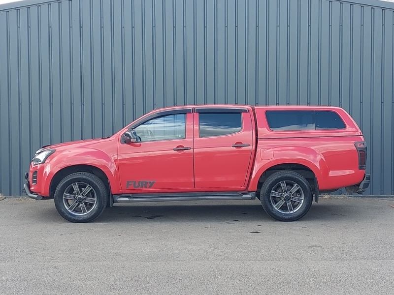 Isuzu D-Max 1.9 Fury Double Cab 4X4 Red #4