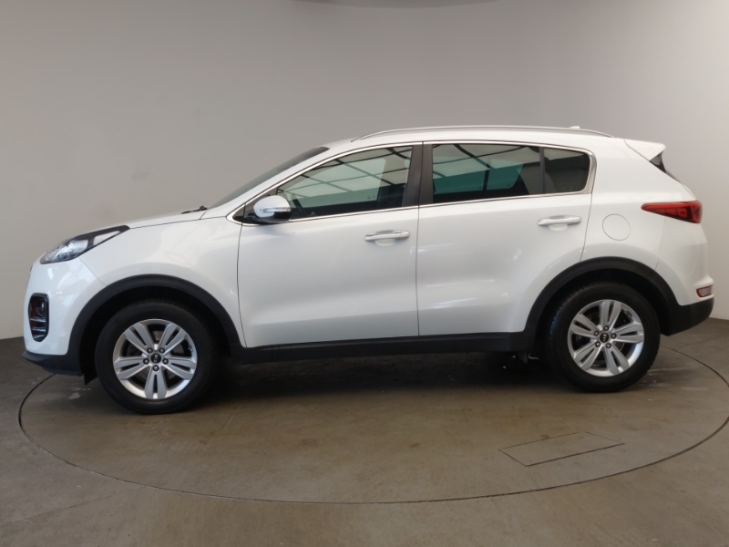 Kia Sportage 1 White #4