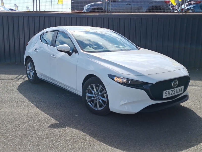 Mazda 3 2.0 E-skyactiv G Mhev Se-l White