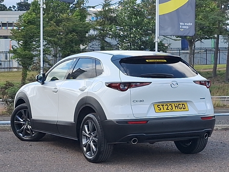 Mazda CX-30 2.0 E-skyactiv G Mhev Sport Lux White #2
