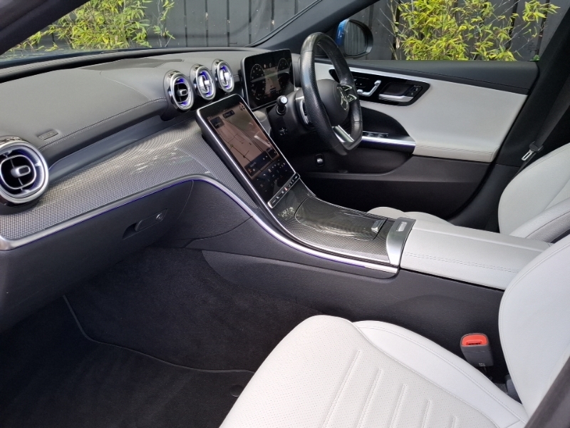 Mercedes-Benz C Class C200 Amg Line 9G-tronic Blue #5
