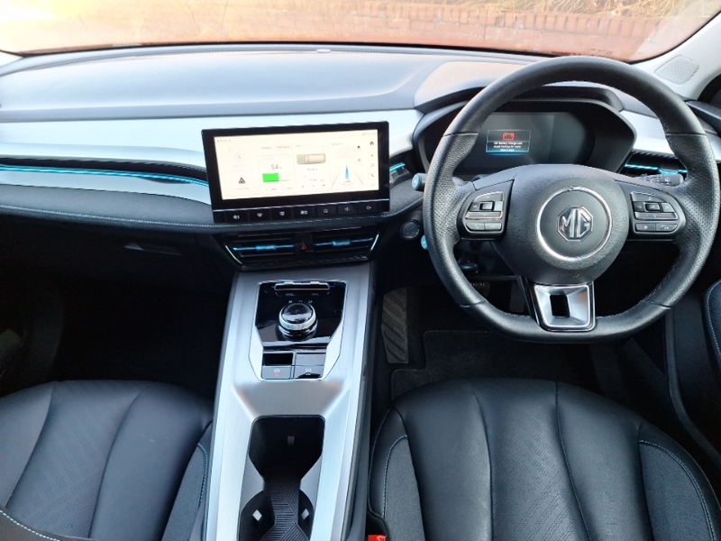 MG MG5 115Kw Trophy Ev Long Range 61Kwh Red #3