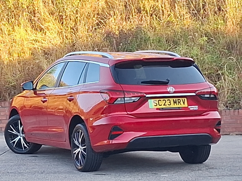MG MG5 115Kw Trophy Ev Long Range 61Kwh Red #2