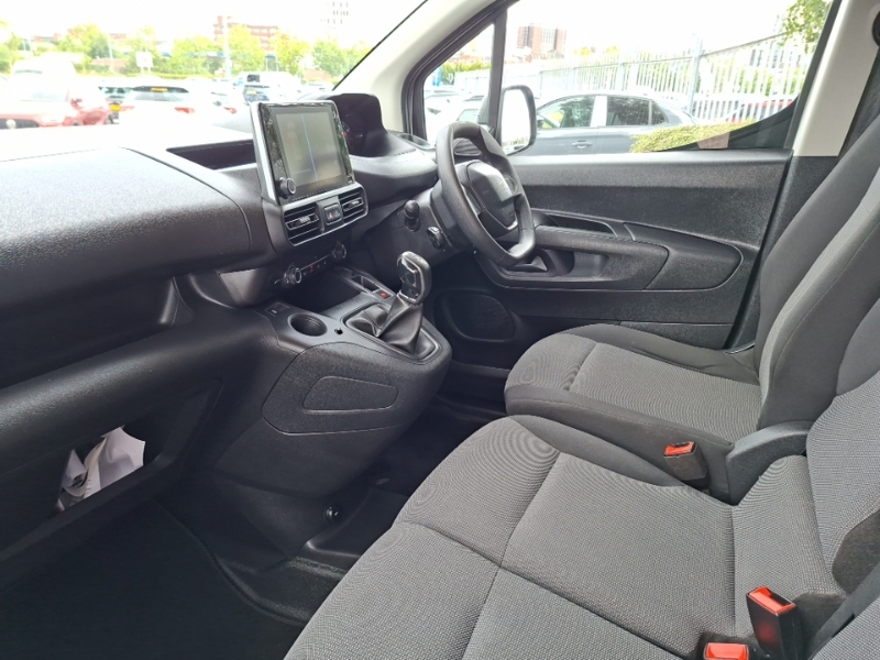 Peugeot Partner 1000 1.5 Bluehdi 100 Professional Van White #5