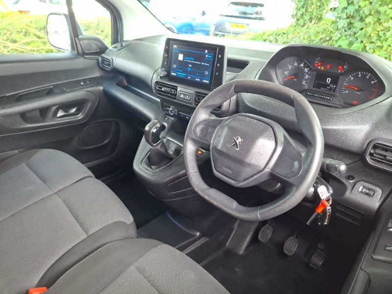 Peugeot Partner 1000 1.5 Bluehdi 100 Professional Van White #3