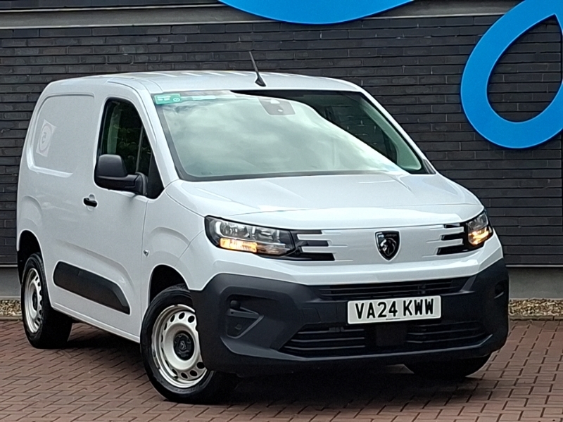 Peugeot Partner 1.5 Bluehdi 100 Professional Van White