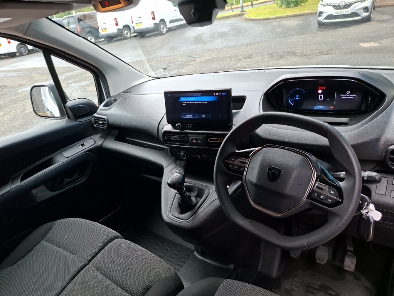 Peugeot Partner 1.5 Bluehdi 100 Professional Van White #3