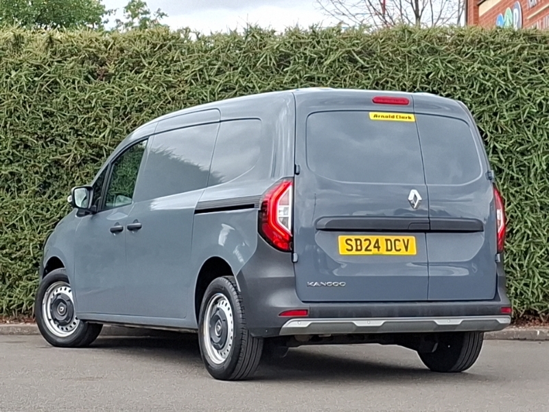 Renault Kangoo Ll21 Blue Dci 95 Advance Van Grey #2