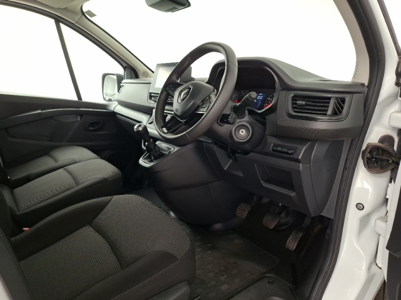 Renault Trafic Sl30 Blue Dci 130 Advance Van White #3