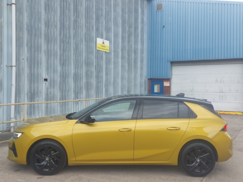 Vauxhall Astra 1.2 Turbo 130 Gs Yellow #4