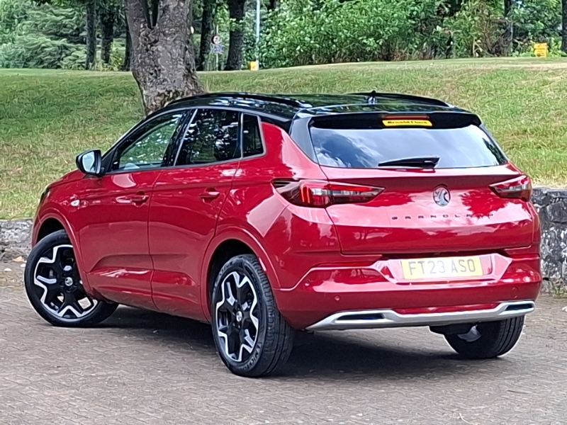 Vauxhall Grandland 1.2 Turbo Ultimate FT23ASO Red #2