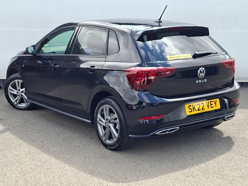 Volkswagen Polo 1.0 Tsi 110 R-line Dsg SK22VEY Black #2