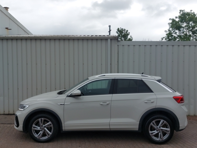Volkswagen T-Roc 1.5 Tsi R-line Dsg Grey #4
