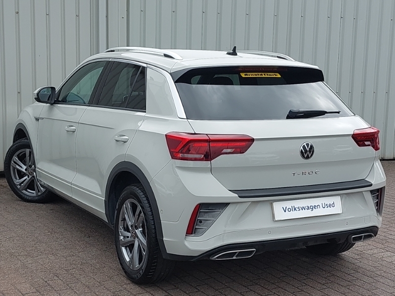 Volkswagen T-Roc 1.5 Tsi R-line Dsg Grey #2