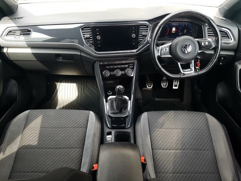 Volkswagen T-Roc 1.6 Tdi R-line White #3