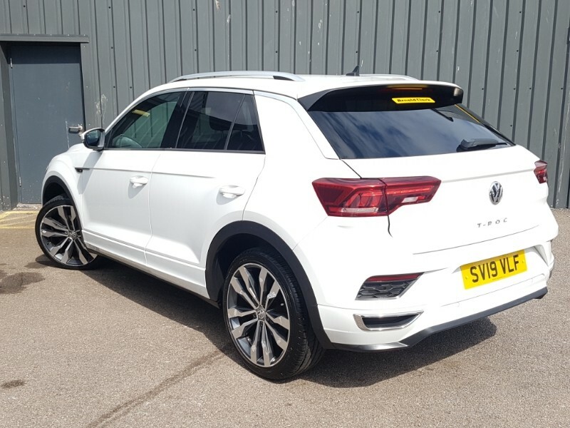 Volkswagen T-Roc 1.6 Tdi R-line White #2