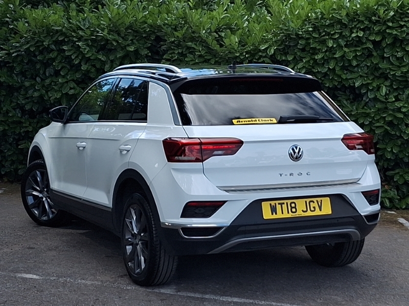 Volkswagen T-Roc 1.5 Tsi Evo Sel White #2