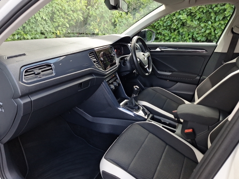 Volkswagen T-Roc 1.5 Tsi Evo Sel White #5